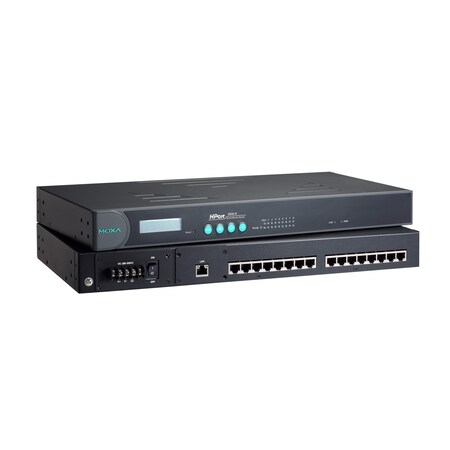 Moxa 8Port Device Server, 10/100M Ethernet, Rs-232, Rj-45 8Pin, +-48 Vdc NPort 5610-8-48V